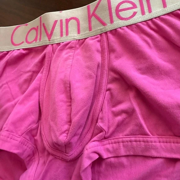 Calvin Klein Fuchsia Boxer Briefs - Picture 2 of 7